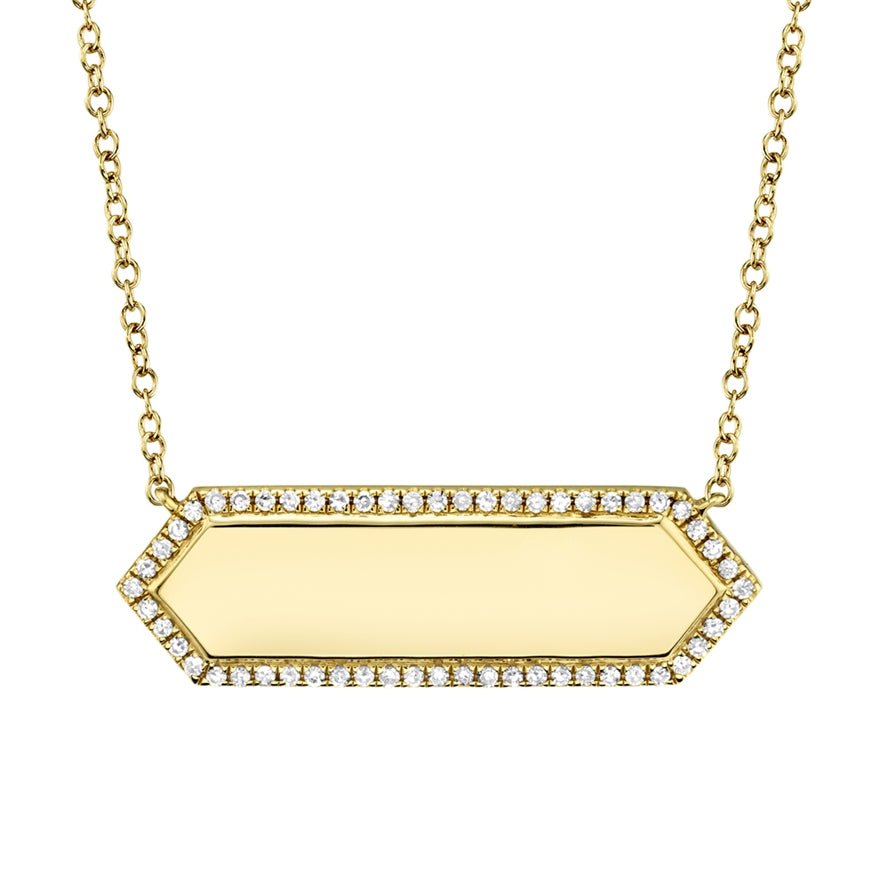 Id clearance necklace gold