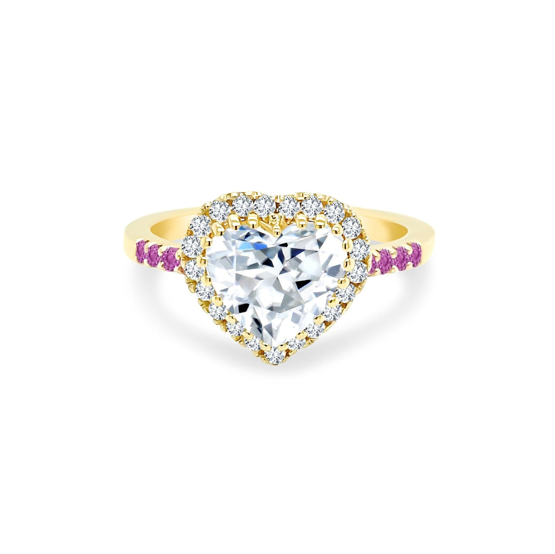 Heart Cut Diamond Ring - Lindsey Leigh Jewelry