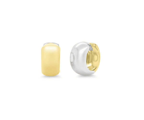 Mini Reversible Thick Gold Huggies – Lindsey Leigh Jewelry