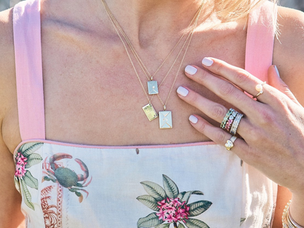 Personalized Nicole Gemstone Collection - Lindsey Leigh Jewelry, Houston, TX