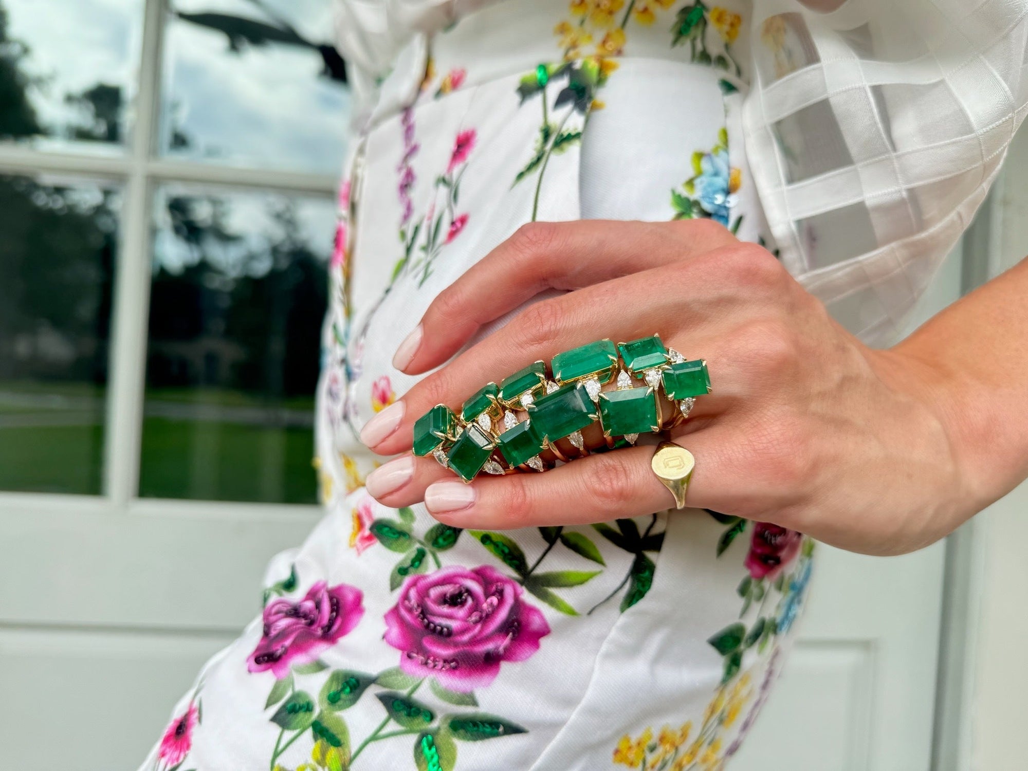 Emerald Collection Lindsey Leigh Jewelry.