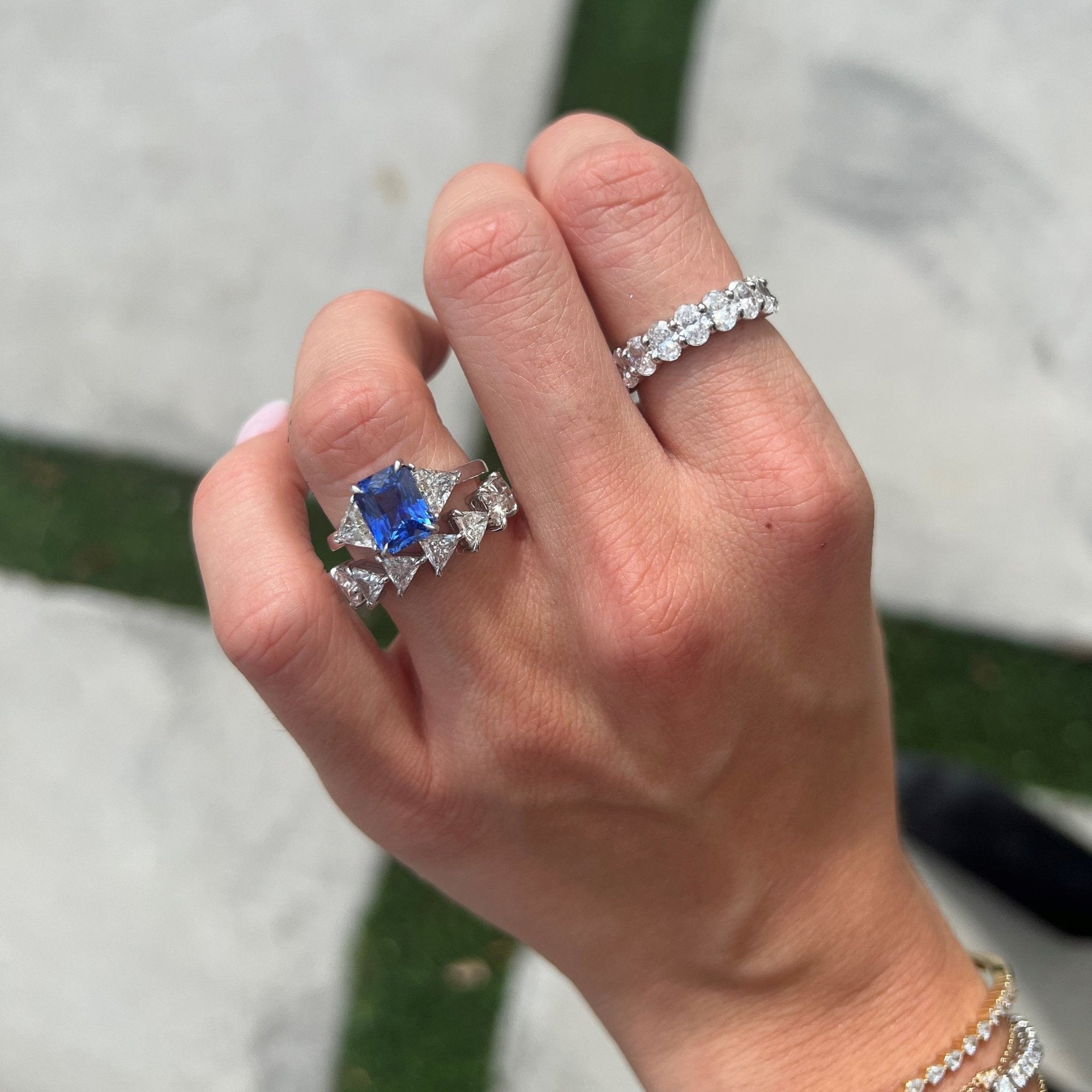 Gemstone Engagement Rings