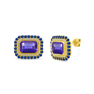 The Nicole Gemstone Earrings  Lindsey Leigh Jewelry.
