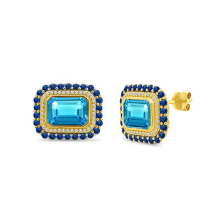 The Nicole Gemstone Earrings  Lindsey Leigh Jewelry.
