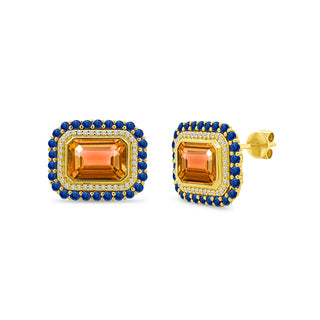 The Nicole Gemstone Earrings  Lindsey Leigh Jewelry.
