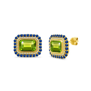 The Nicole Gemstone Earrings  Lindsey Leigh Jewelry.
