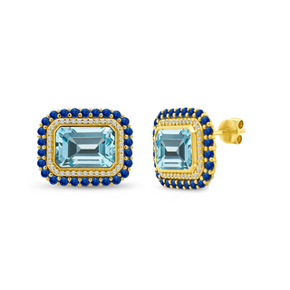 The Nicole Gemstone Earrings  Lindsey Leigh Jewelry.
