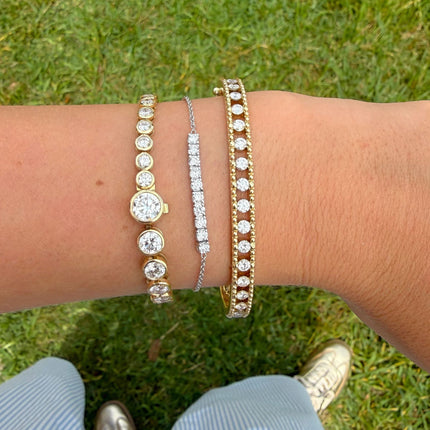 Lab Grown Diamond Chain Bracelet