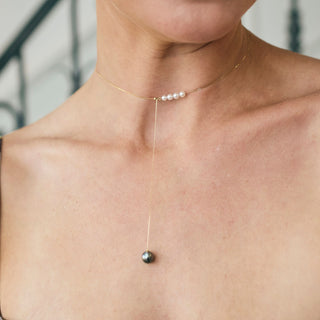 Tahitian Pearl Bolo Necklace

