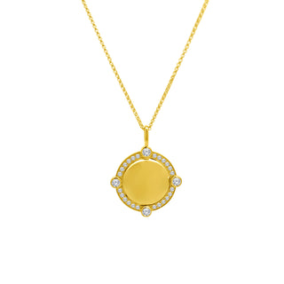 Diamond Compass Pendant  Lindsey Leigh Jewelry.
