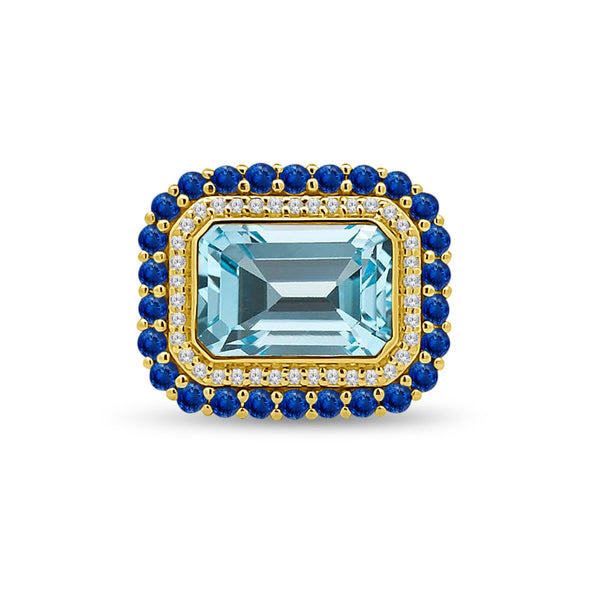 The Nicole Gemstone Ring – Lindsey Leigh Jewelry