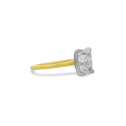 2.59ct Cushion Diamond Solitaire