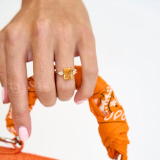 LLJ Signature Gemstone Ring
