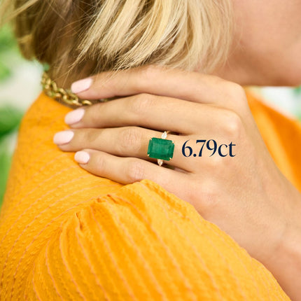 LLJ Signature Brazilian Emerald Ring