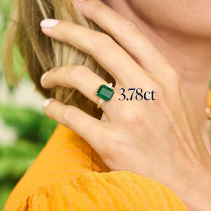 LLJ Signature Brazilian Emerald Ring