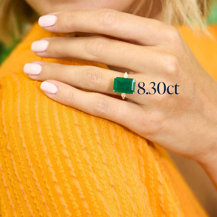 LLJ Signature Brazilian Emerald Ring