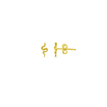 Gold Snake Stud