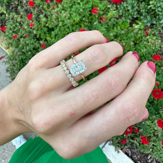 2.35ct Radiant Diamond Solitaire  Lindsey Leigh Jewelry.
