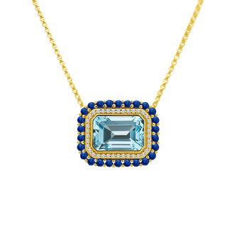 The Nicole Gemstone Necklace  Lindsey Leigh Jewelry.
