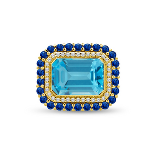The Nicole Gemstone Ring  Lindsey Leigh Jewelry.
