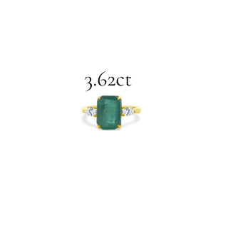  llj signature emerald ring
