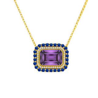 The Nicole Gemstone Necklace  Lindsey Leigh Jewelry.
