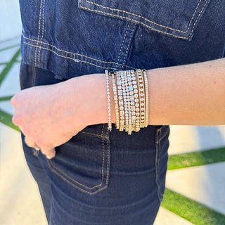 Diamond Cage Bangle  Lindsey Leigh Jewelry.
