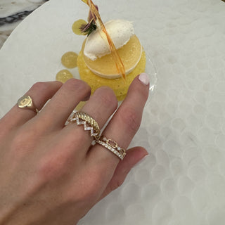 4 Prong Diamond Eternity Band  Lindsey Leigh Jewelry.
