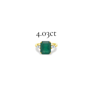  llj signature emerald ring
