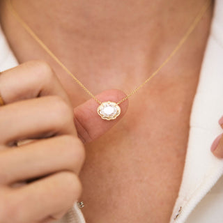 The Heirloom Lab Grown Diamond Necklace
