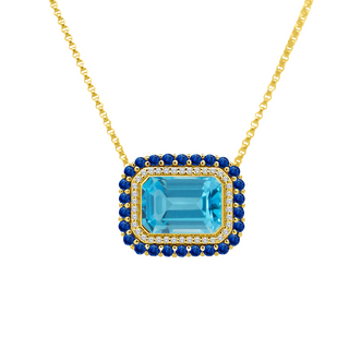 The Nicole Gemstone Necklace  Lindsey Leigh Jewelry.

