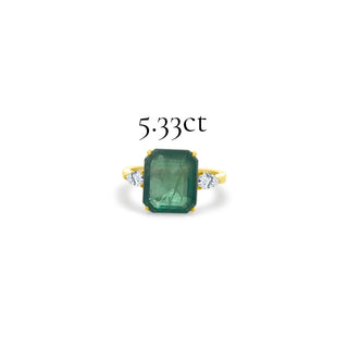  llj signature emerald ring
