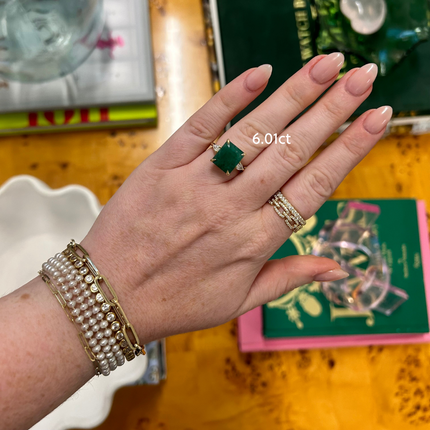 LLJ Signature Emerald Ring