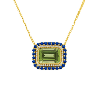 The Nicole Gemstone Necklace  Lindsey Leigh Jewelry.
