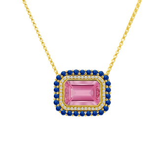 The Nicole Gemstone Necklace  Lindsey Leigh Jewelry.
