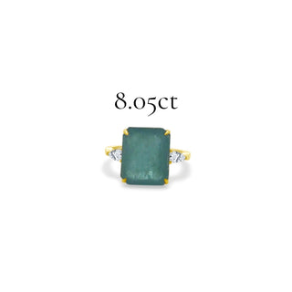 llj signature emerald ring
