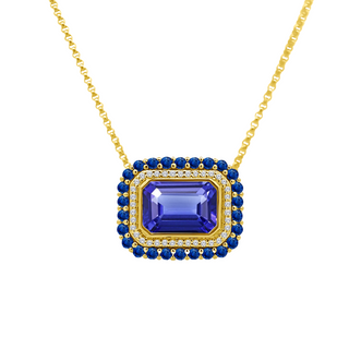 The Nicole Gemstone Necklace  Lindsey Leigh Jewelry.
