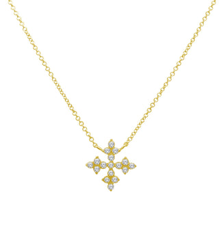 Antique Diamond Cross Necklace  Lindsey Leigh Jewelry.
