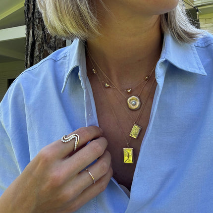 Postcard Necklace