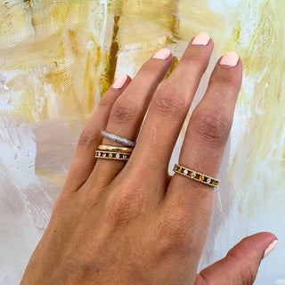 Birthstone Cage Ring  Lindsey Leigh Jewelry.
