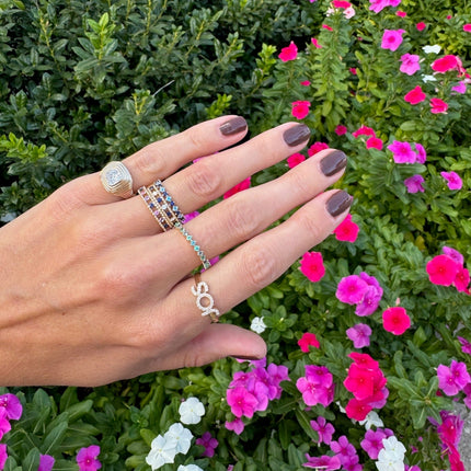 Birthstone Cage Ring Lifestyle 2