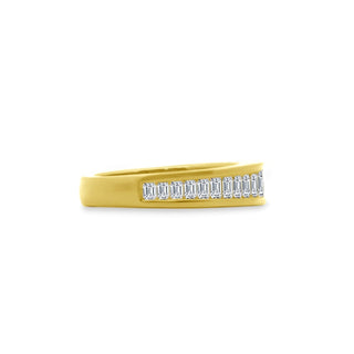 Channel Set Baguette Band  Lindsey Leigh Jewelry.
