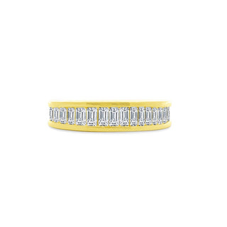 Channel Set Baguette Band  Lindsey Leigh Jewelry.

