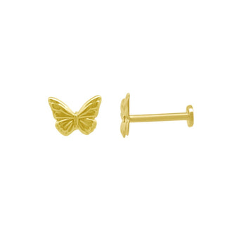 Classic Butterfly Flatback Stud   Lindsey Leigh Jewelry, Houston, TX
