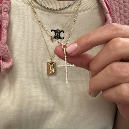 Cross Charm - Lindsey Leigh Jewelry, Houston, TX