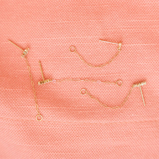 Dainty Diamond Ear Crawler Chain Stud   Lindsey Leigh Jewelry

