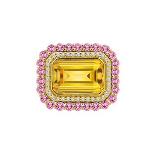 Personalized Nicole Gemstone Ring
