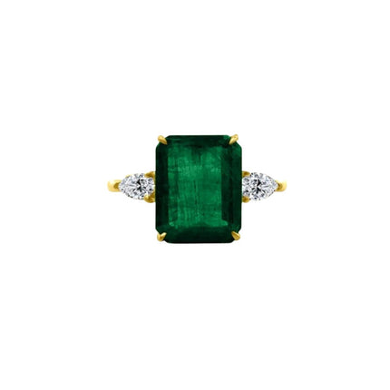 LLJ Signature Brazilian Emerald Ring