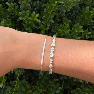 Diamond Bar Bracelet
