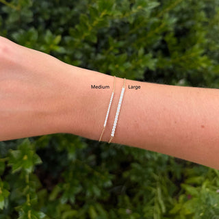 Diamond Bar Bracelet
